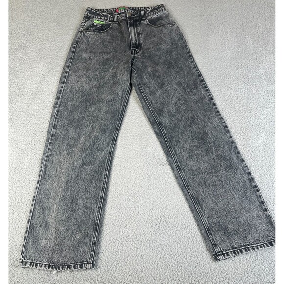 VTG Empyre Carpenter Jeans Womens 6 Black Tori High Rise Y2K Baggy Skate 28x31 - Picture 2 of 14